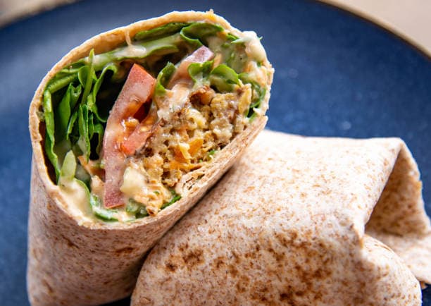 Chickpea Salad Wrap